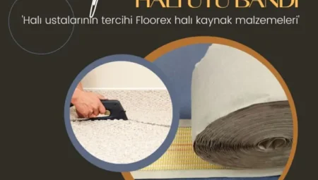 Zeminlerde Konfor ve Dayanıklılığın Sırrı: Halı Altı Keçe ve Profesyonel Halı montaj malzemeleri, Halı ütü bandı