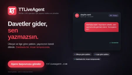 TT LIVE Agent | TikTok Yayıncı Bulma ve Creator Recruitment Otomasyonu